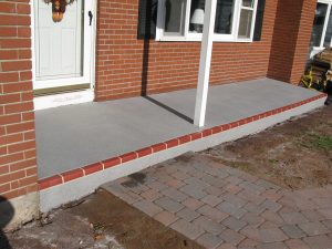 Red Brick Row- Porch