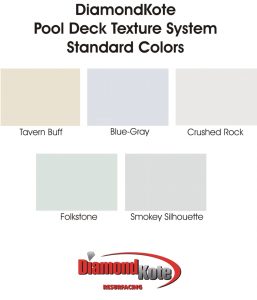 pool deck color chart